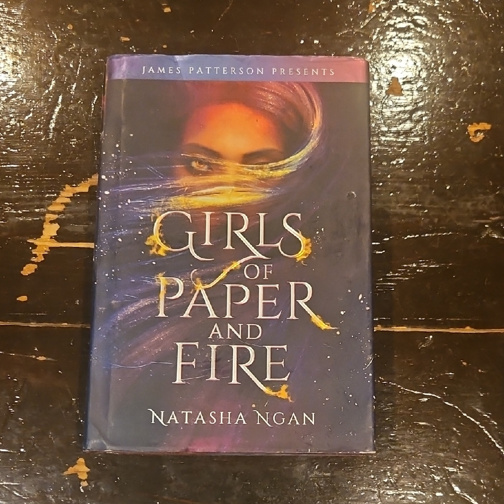 Girls of Paper and Fire by Natasha Ngan - Purple and Gold Cover